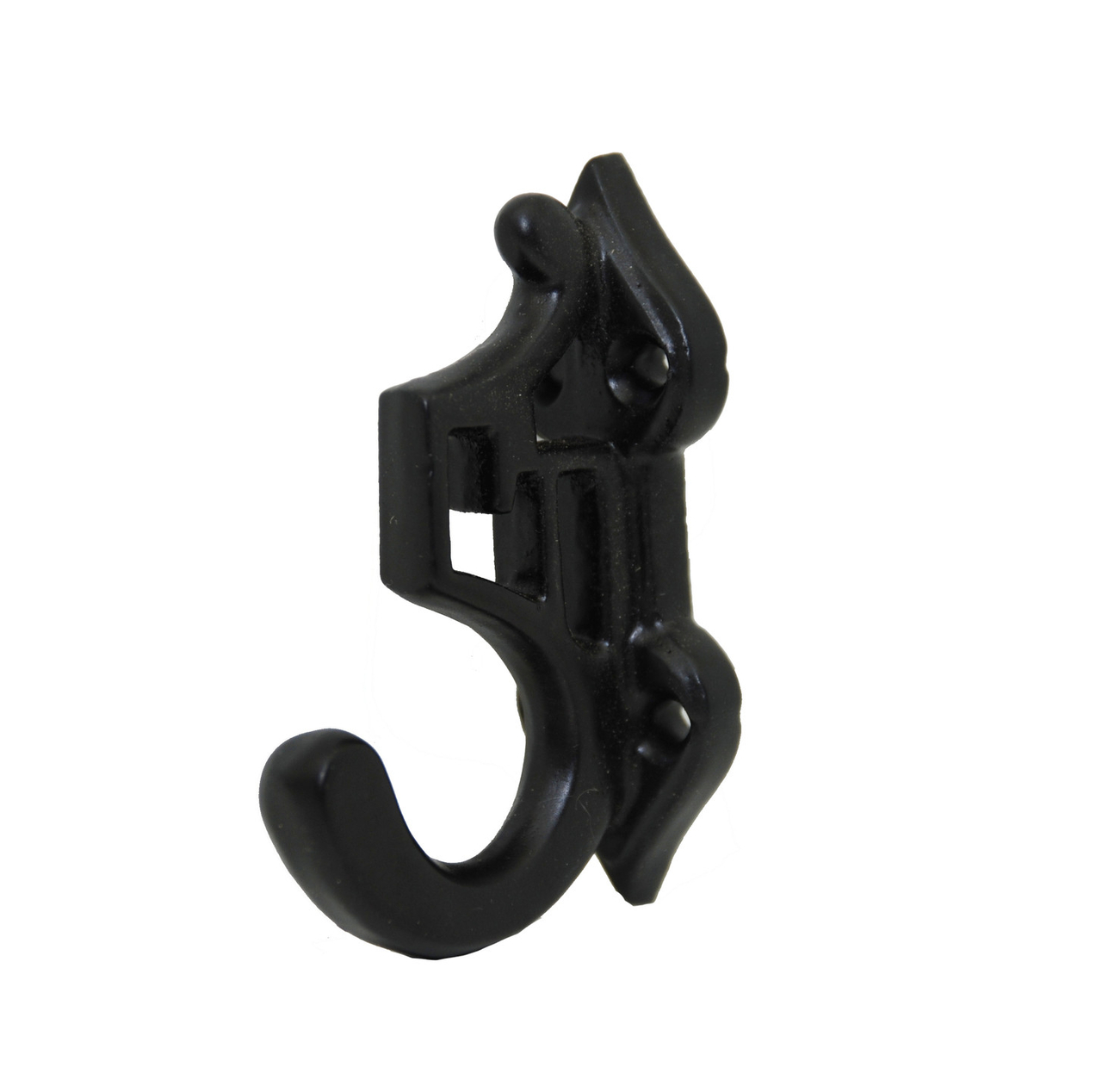Kapstokhaak zwart