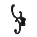 Kapstokhaak ijzer zwart