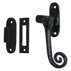 Raamsluiting met krul