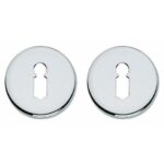 Intersteel sleutelrozetten verdekt ø49x7mm chroom