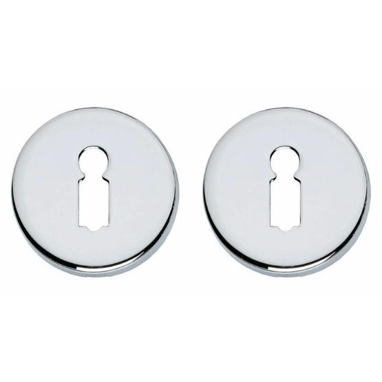Intersteel sleutelrozetten verdekt ø49x7mm chroom