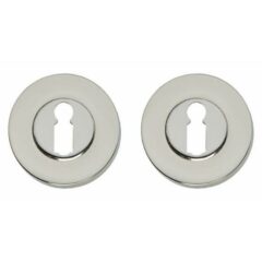 Intersteel sleutelrozetten verdekt ø50x8mm nikkel