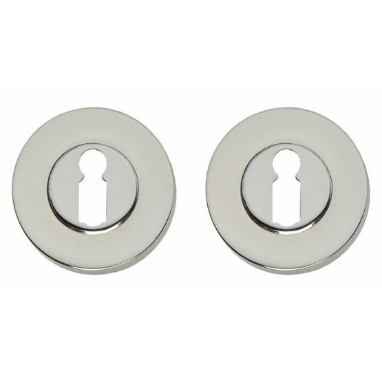 Intersteel sleutelrozetten verdekt ø50x8mm nikkel