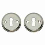 Intersteel sleutelrozetten ø50x5mm nikkel