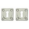 Intersteel sleutelrozetten 38x38x5mm nikkel