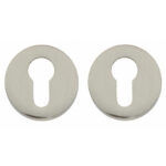 Intersteel cilinderrozetten verdekt ø50x8mm nikkel mat