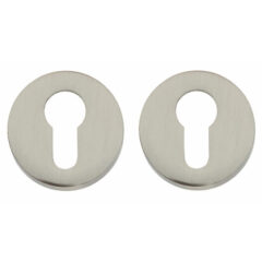 Intersteel cilinderrozetten verdekt ø50x8mm nikkel mat