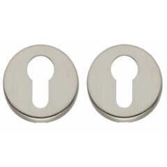 Intersteel cilinderrozetten verdekt ø49x7mm nikkel mat