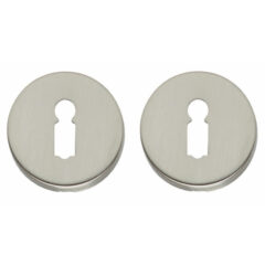 Intersteel sleutelrozetten verdekt ø49x7mm nikkel mat
