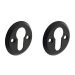 Intersteel cilinderrozetten ø50x5mm zwart