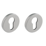 Intersteel cilinderrozetten verdekt ø50x7mm met nokken aluminium F1