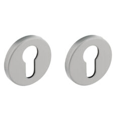 Intersteel cilinderrozetten verdekt ø50x7mm met nokken aluminium F1