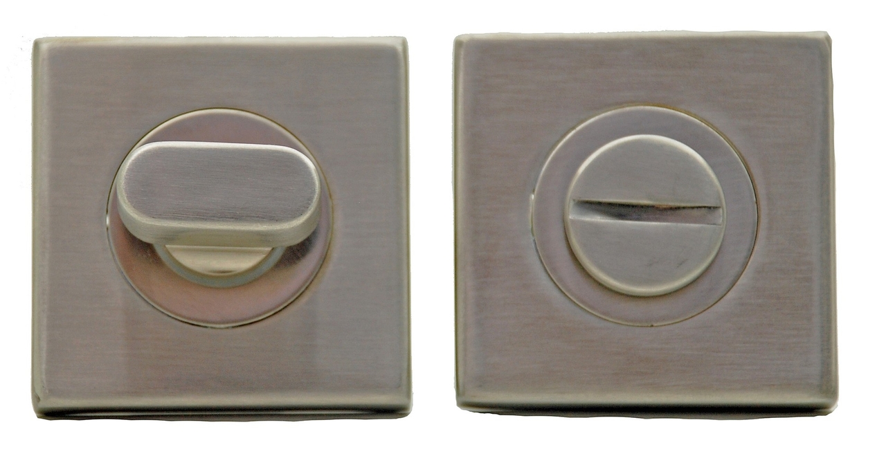 Rozet RVS. Rozet t.b.v. WC.