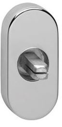 Intersteel raamkruk basisplaat hals Ø18mm chroom