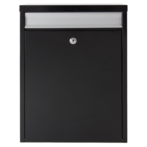 Brievenbus Wandbevestiging zwart