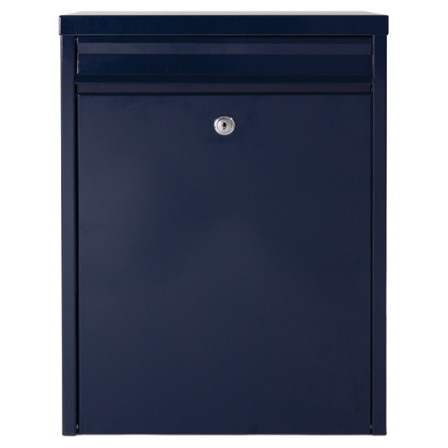 Brievenbus Wandbevestiging blauw