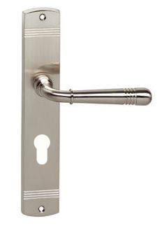 Intersteel deurkruk Helena op schild PC72 nikkel mat