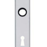 Langschild ovaal SL72 chroom