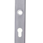 Intersteel Langschild ovaal 220x41mm PC92 rvs