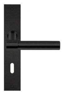 Deurklink op schild sleutelgat PIET BOON PBL20XLP236 SL56 mat zwart