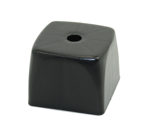 Meubelpoot kunststof vierkant