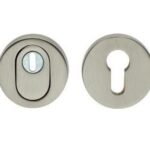 Intersteel SKG3 Veiligheid-rozet + kerntrekbeveiliging nikkel mat