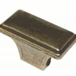 Knop Brons Antiek 35 mm