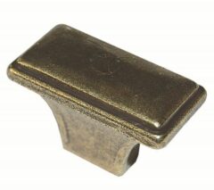 Knop Brons Antiek 35 mm