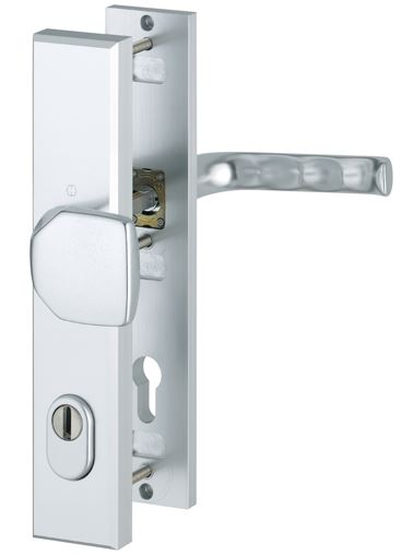 Hoppe veiligheidsbeslag PC92 SKG3 met kerntrekbeveiliging knop/kruk