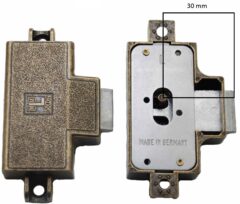 MLM Goldin Spanjoletslot 30 mm Links Brons