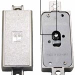 MLM Goldin Spanjoletslot 15 mm Rechts Vernikkeld