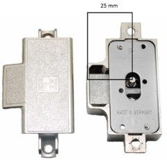 MLM Goldin Spanjoletslot 25 mm Rechts Vernikkeld