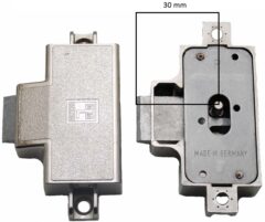 MLM Goldin Spanjoletslot 30 mm Rechts Vernikkeld