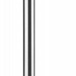 Deurgreep T-schuin 700x85x25 HoH 500 mm RVS