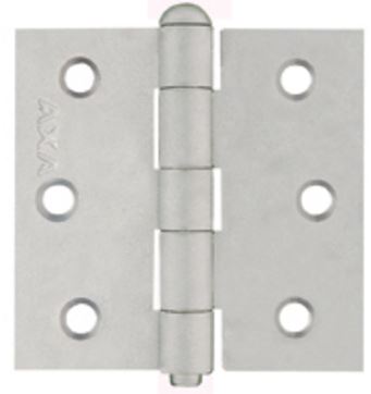 AXA Ongelagerd scharnier 63x63x2 met losse pen RVS