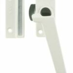 AXA Raamsluiting Met Nok en Drukknop Rechts wit