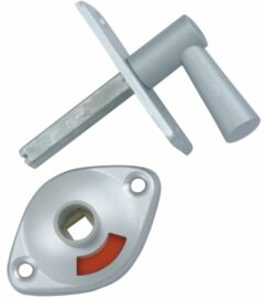 Toilet badkamer grendel Nemef 2661