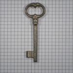 Sleutel ijzer blank