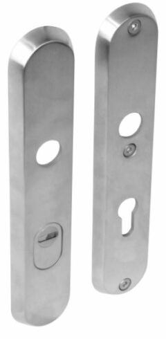 Intersteel Veiligheidsschilden PC72 met kerntrek beveiliging kruk/kruk SKG3 RVS