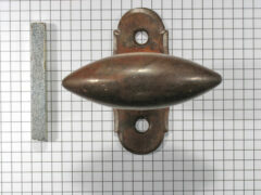 Raamkruk ovaal ijzer