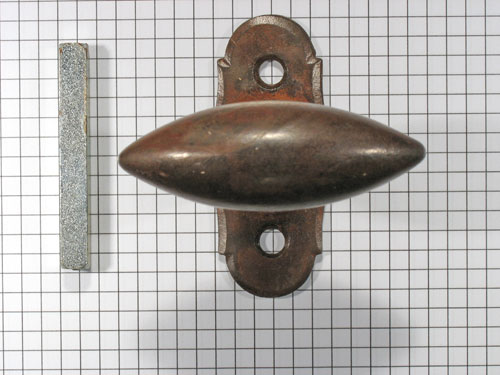 Raamkruk ovaal ijzer