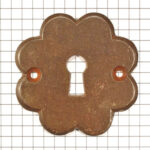 Sleutelplaat ijzer geroest