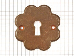 Sleutelplaat ijzer geroest