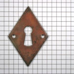 Sleutelplaat ijzer geroest