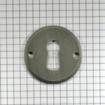 Sleutelplaat ijzer mat