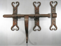 Grendel ijzer geroest