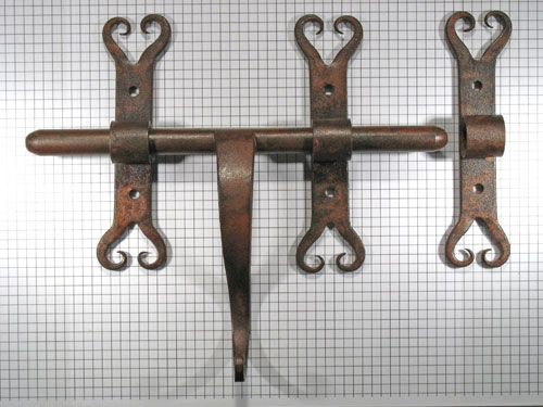 Grendel ijzer geroest