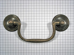 Greep messing antiek groot