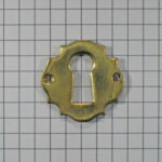 Sleutelplaat messing