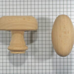 Deurkruk beuken klein zonder pen